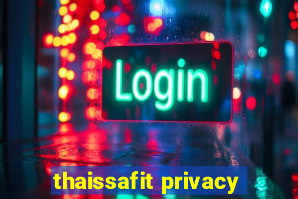 thaissafit privacy